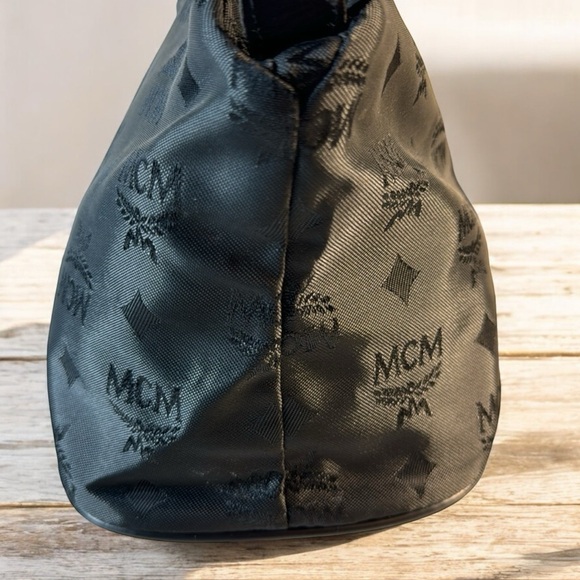 MCM Vintage Visetos Nylon Shoulder Bag - Made In Germany with COA - Picture 9 of 17